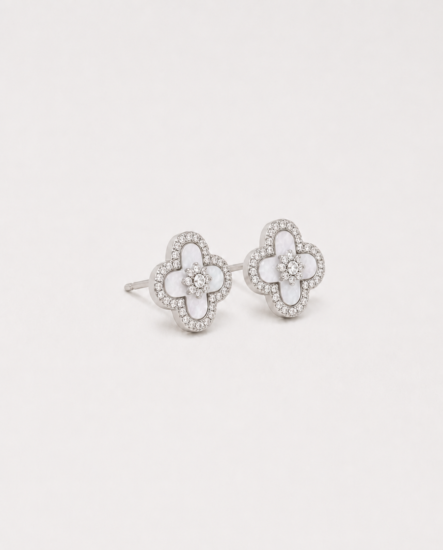 Clover Mother-of-Pearl Earrings